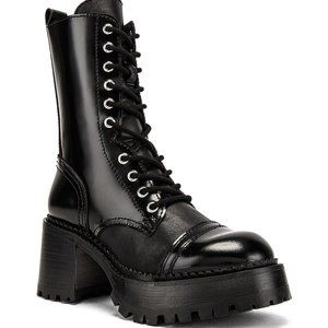 Jeffrey Campbell Black Heeled Boots